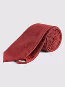 MOSS Dark Red Textured Tie