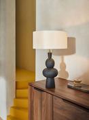 MADE.COM Black Freyja Ceramic Table Lamp image