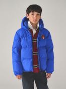 Superdry Blue Sports Puffer Coat
