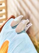 White Beach Towel Clips