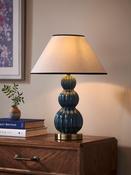 Nina Campbell Blue Evelyn Medium Table Lamp image