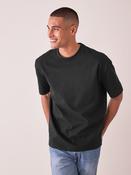 Black Relaxed Fit Heavyweight T-Shirt