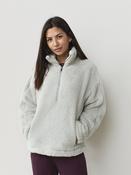 Grey Borg Half Zip Fleece