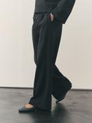 Nothing Ordinary Black Luxe Wide Leg Trousers