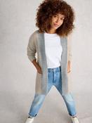 White Stuff Natural Erin Long Line Cardigan