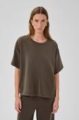 My Essential Wardrobe 10705231 Helle  EMB Boxy Tee
