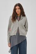 My Essential Wardrobe 10705644 Tracy Knit Zip Cardigan