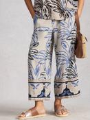 White Stuff 445120 Shelly Linen Blend Culotte