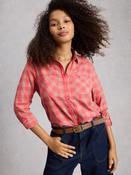 White Stuff 445279 Sophie Organic Check Shirt image