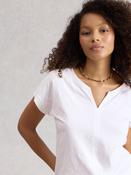 White Stuff 445348 Nelly Embroidered Tee image