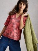 White Stuff 445352 Weaver Notch Neck Tee image