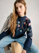 White Stuff 445543 Floral Embroidered Sweat image