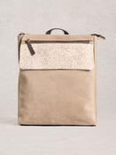 White Stuff 445550 Tiggy Leather Backpack image