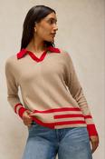 White Stuff 446716 Cara Collar Jumper image
