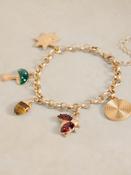 White Stuff 446933 Woodland Charm Bracelet