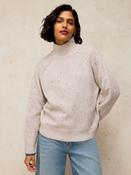 White Stuff 447660 Talia Nep High Neck Jumper image