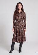 Marc Aurel 6279A-11223-900025 Tiger-Print Midi Dress image
