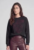 Marc Aurel 7425A-10145-900001 Sweater With Crank Embroidery