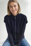 Street One 254216 Sleevless Cardigan Zipper