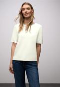 Street One 324621 Shirt With Striped Collar