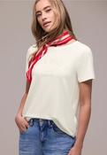Street One 324804 Wording Print Top
