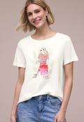 Street One 325310 Lady Partprint T Shirt image