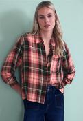 Street One 346318 Check Shirtcollar Blouse W Poc