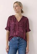 Street One 346817 Tunic Blouse W Ruffle Details image