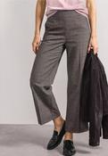 Street One 381466 Emee Culotte Hw L26"  Knit Check