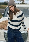 CECIL 303753 Cosy striped Troyer