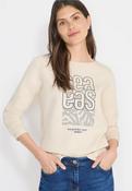 CECIL 324558 TOS Sea FP Embroidery T-shirt image