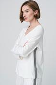 Jane Lushka BDCAgnese Agnese Blouse In Soft Punto Milano Jersey