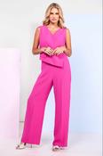 Kate Cooper KCS26148 Jumpsuit With Wrap Over Top And Pin Closing image
