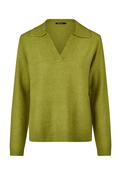 Marc Aurel 8442A-11439-400005 Polo Sweater With Ribbed Details image
