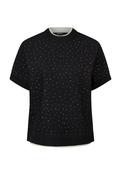 Marc Aurel 8412A-11452-900001 Sweater With Rhinestones