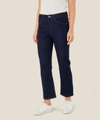 1006166 DARK DENIM Paulo Bootcut Super Stretch Jeans MASAI image