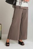 NAYA NAS26266 Wide Leg Trouser With Contrast  Waist And Front Section image