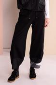 NAYA NAW26173 Shaped Hem Trouser With Color Inset image