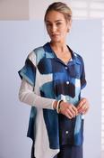 NAYA NPA26269 Patchwork Print Shirt