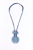 NAYA NPA26349 Mottle Print Disc Necklace image