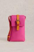 White Stuff 439441 Clara buckle leather phone bag