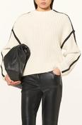 Marc Aurel 8453A-11434-100013 Sweater With Rhinestone Ribbons image