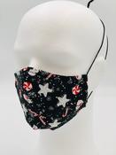 JG-XMAS MASK CHRISTMAS STARS Face Mask