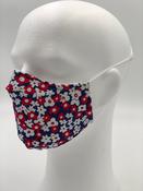 JG-MASK2 RED/WHITE FLOWER Face Mask