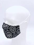 JG-MASK3 BLK SKULL Face Mask