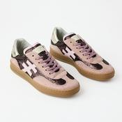Another Trend Blush Suede Leather Trainers image