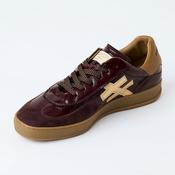 Another Trend Wine Suede Leather Trainers image