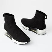 Ash Black Sock Boot Trainers