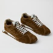 Ash Tan Suede Leather Sneakers