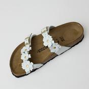 Birkenstock Mayari White Leather Sandals image